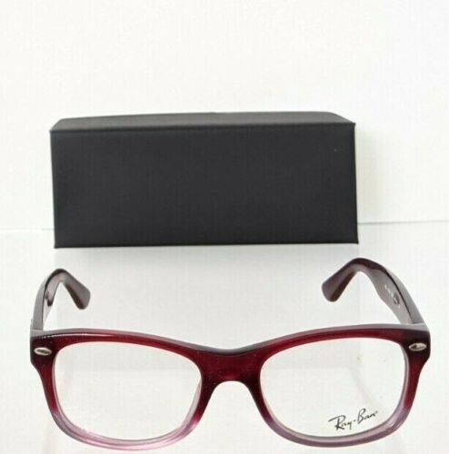 Brand New Authentic Ray Ban Eyeglasses RB 1528 3583 46mm Purple Frame RB1528