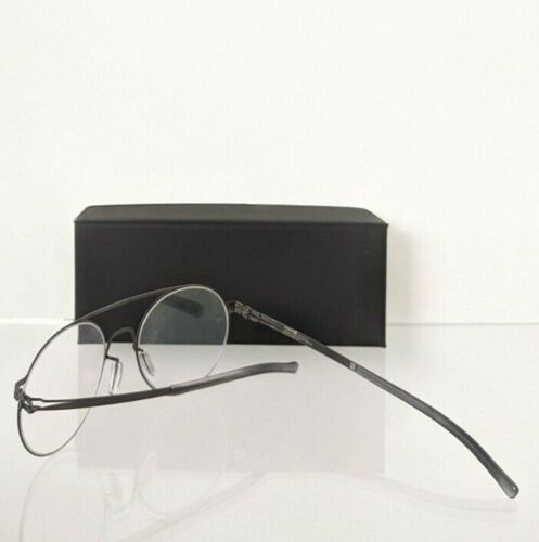 Brand New Authentic ic! Berlin Eyeglasses Model Herr Voigt Graphite 50mm Frame