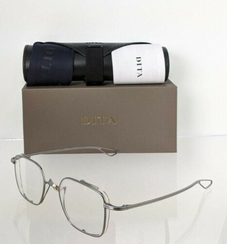 Brand New Authentic Dita Eyeglasses LINETO DTX-124-49-01 PLD GLD 49mm Frame