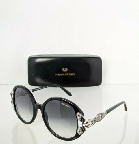 Brand New Authentic Pier Martino Sunglasses 8338 C1 Black 51mm Frame