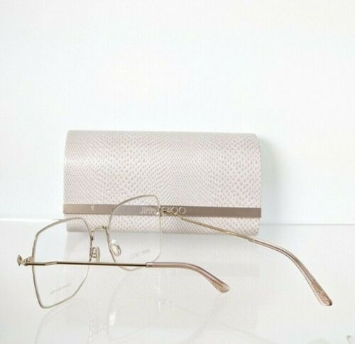 Brand New Authentic Jimmy Choo Eyeglasses JC262 J5G Gold Frame 55mm