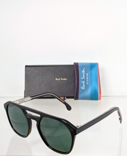 New Authentic PAUL SMITH Sunglasses BARFORD PSSN015 V1 Col. 01 52mm Black Frame