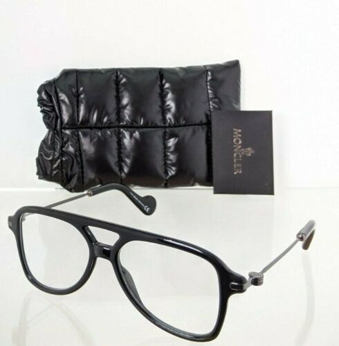 Brand New Authentic Moncler Eyeglasses ML 5081 001 54mm Black 5081 Frame