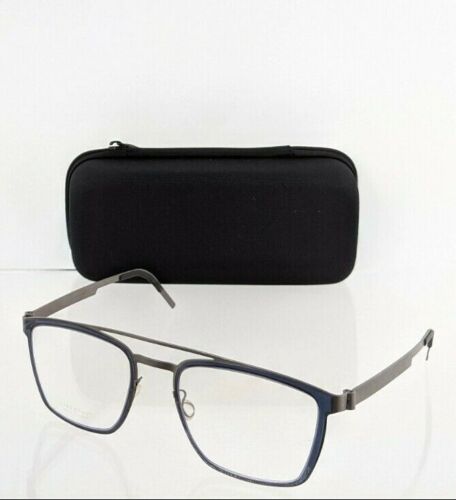 Brand New Authentic LINDBERG Eyeglasses 9723 Frame Color Blue Grey 52mm 9723