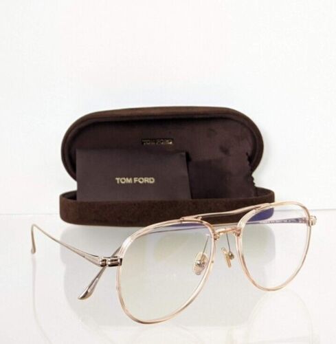 Brand New Authentic Tom Ford TF 5666 Eyeglasses 5666 074 FT 52mm Frame