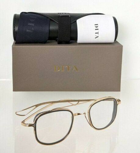 Brand New Authentic Dita Eyeglasses TESSEL DTX-118-46-02 Gold 46mm Frame