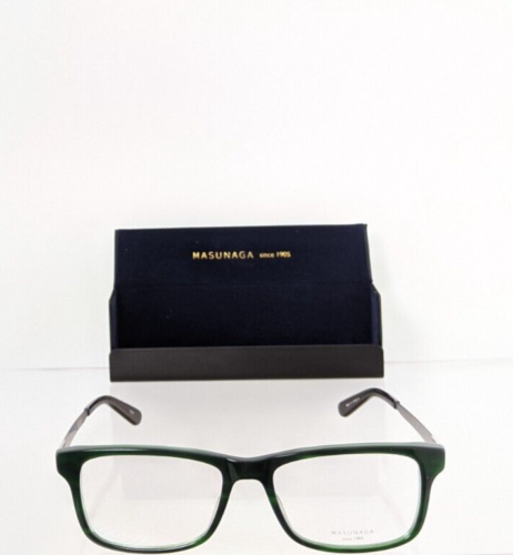 Brand New Authentic Masunaga Eyeglasses 040 #33 Green 040 53Mm Frame