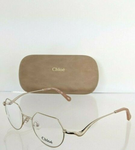Brand New Authentic Chloe Eyeglasses CE 2156 906 49mm Gold 2156 Frame