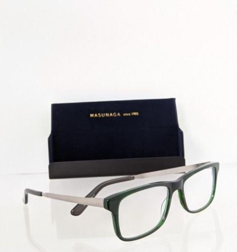 Brand New Authentic Masunaga Eyeglasses 040 #33 Green 040 53Mm Frame