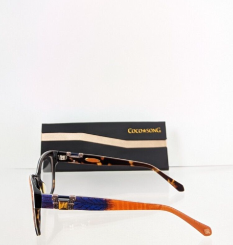 Brand New Authentic Coco Song Eyeglasses Crystal Trouble Col. 3 55Mm Cv163