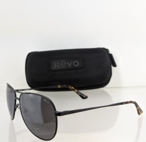 Brand New Authentic Revo Sunglasses Relay Re 1014 01 Black 59Mm Frame