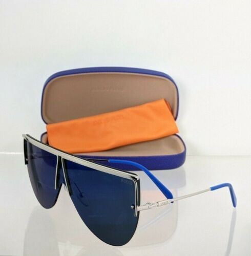 Brand New Authentic Emilio Pucci Sunglasses EP 139 16X Blue Frame EP139 142mm