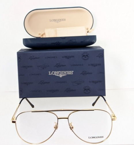 Brand New Authentic Longines Lg5003 H Eyeglasses 5003 Gold 56Mm Frame