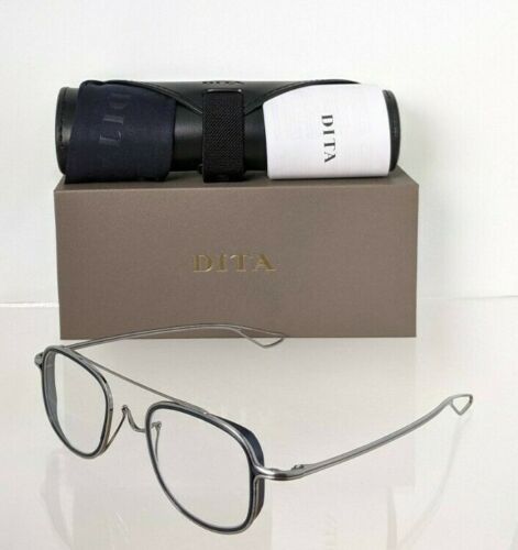 Brand New Authentic Dita Eyeglasses TESSEL DTX-118-46-01 SLV MID 46mm Frame