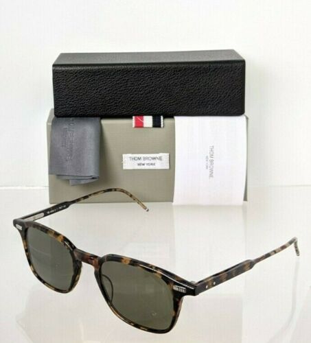 Brand New Authentic Thom Browne Sunglasses TBS 406-B-T TKT TB-406 Tortoise Frame