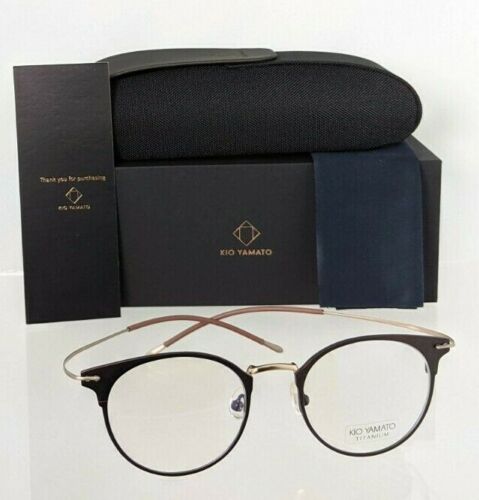 Brand New Authentic KIO YAMATO KT - 499U Col 02 Brown Gold Titanium 499 Frame