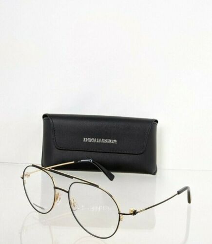 Brand New Authentic Dsquared 2 Eyeglasses DQ 5266 002 54mm Frame DSQUARED2