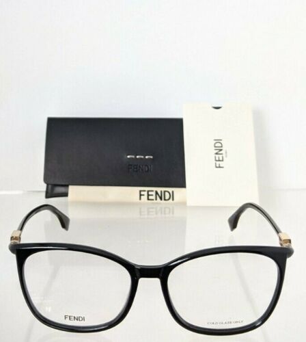 Brand New Authentic Fendi Eyeglasses 0461 807 56mm Black Frame 0461