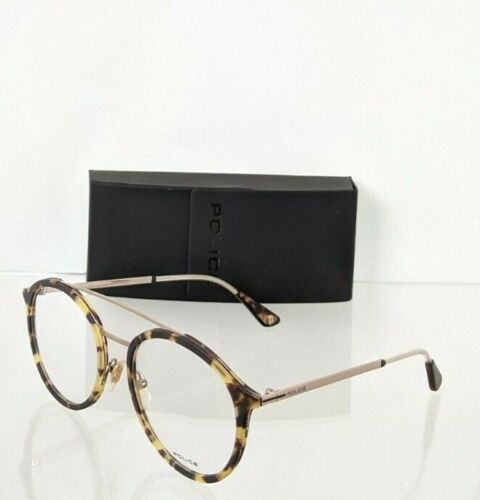 Brand New Authentic Police Eyeglasses MARK 1 VPL 688 Frame 741M 52mm