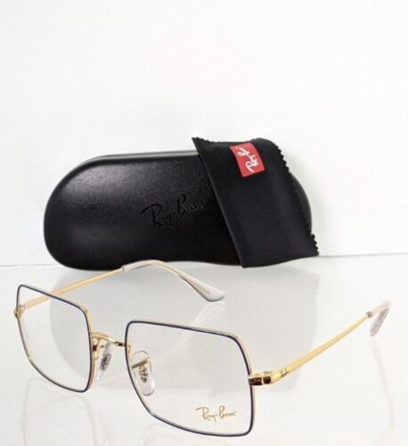 Brand New Authentic Ray Ban Eyeglasses RB 1971 3105 Square 54mm RB 1971-V Gold
