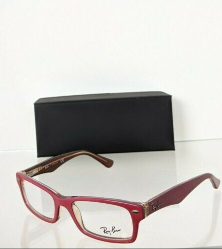 Brand New Authentic Ray Ban Eyeglasses RB 1530 3590 46mm Burgundy Frame R1530