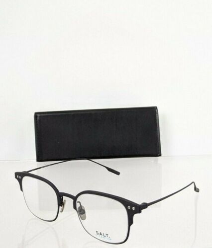 Brand New Authentic Salt Eyeglasses VAUGHN BS/BS Black Frame 48mm