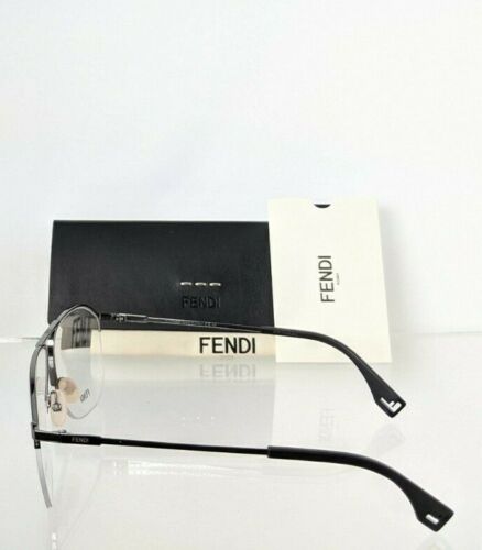 Brand New Authentic Fendi Eyeglasses 0107 85K 59mm Gunmetal Frame M0107