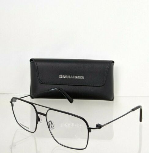 Brand New Authentic Dsquared 2 Eyeglasses DQ 5337 002 56mm Frame DSQUARED2