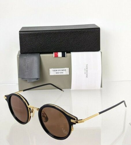 Brand New Authentic Thom Browne Sunglasses TBS 807-D-T Navy TB-807 Frame