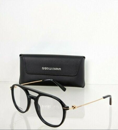 Brand New Authentic Dsquared 2 Eyeglasses DQ 5265 01A 50mm Frame DSQUARED2