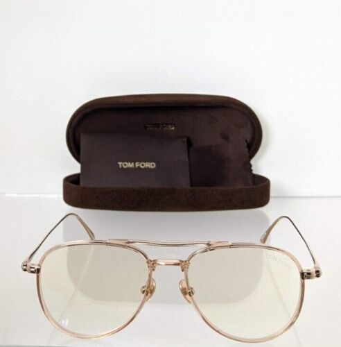 Brand New Authentic Tom Ford TF 5666 Eyeglasses 5666 074 FT 52mm Frame