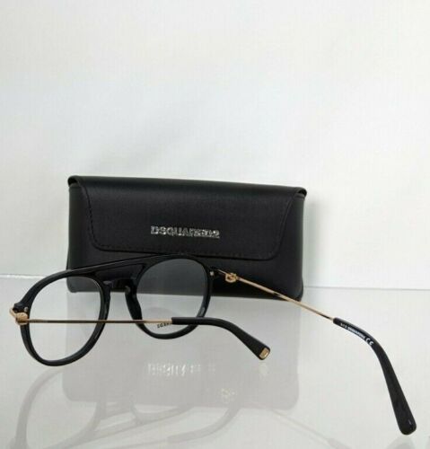 Brand New Authentic Dsquared 2 Eyeglasses DQ 5265 01A50mm Frame DSQUARED2