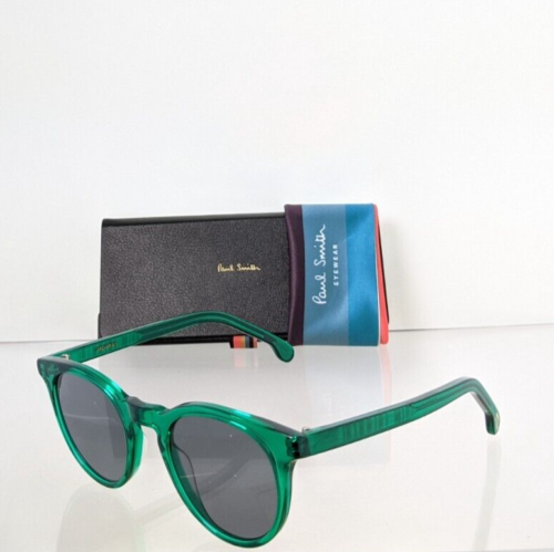 New Authentic PAUL SMITH Sunglasses ARCHER PSSN013V1 Col. 03 47mm Green Frame