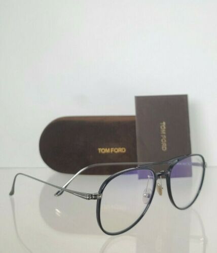 Brand New Authentic Tom Ford TF 5666 Eyeglasses 5666 001 FT 52mm Frame