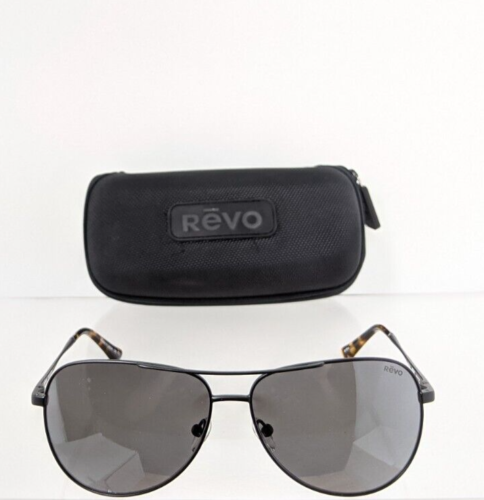 Brand New Authentic Revo Sunglasses Relay Re 1014 01 Black 59Mm Frame