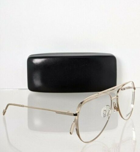 Brand New Authentic Calvin Klein Eyeglasses CK 21100 717 Gold Frame