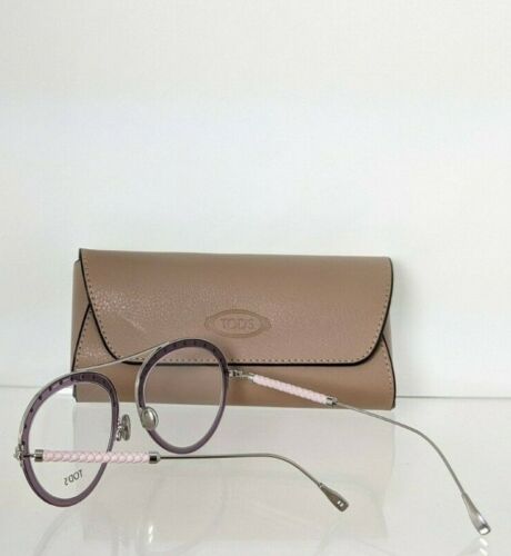 Brand New Authentic Tod's Eyeglasses TO 5211 072 52mm Purple Frame TO 5211