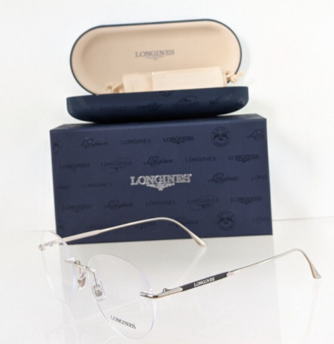 Brand New Authentic Longines Lg5002 H Eyeglasses 5002 Silver 016 53Mm Frame