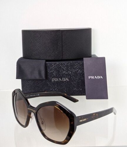 Brand New Authentic Prada Sunglasses SPR 08X Sunglasses 2AU - 6S1 Dark Tortoise