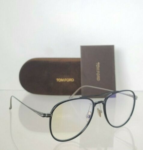 Brand New Authentic Tom Ford TF 5666 Eyeglasses 5666 001 FT 52mm Frame