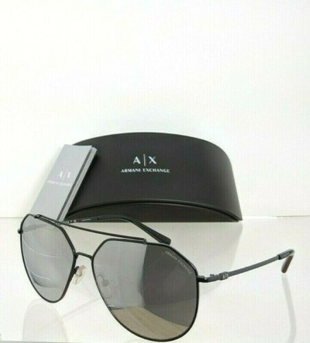 New Authentic Armani Exchange AX 2023 Sunglasses 6000/6G 2023S Black Frame