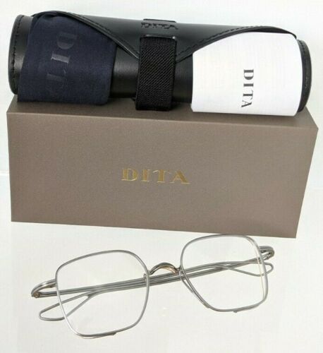 Brand New Authentic Dita Eyeglasses LINETO DTX-124-49-01 PLD GLD 49mm Frame