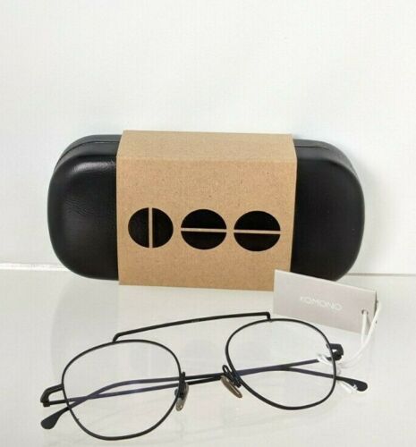 Brand New Authentic KOMONO Eyeglasses SN THE SHELDON 48mm Black Frame