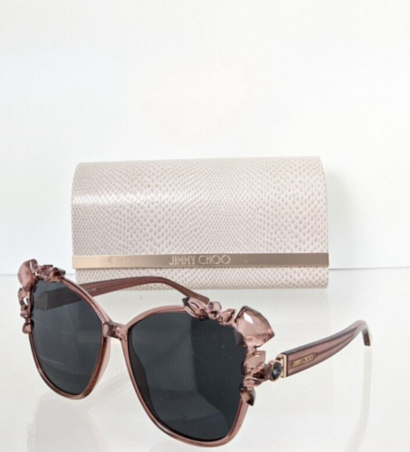 Brand New Authentic Jimmy Choo Sunglasses MYAS 35JIR Pink 59mm Frame MYA