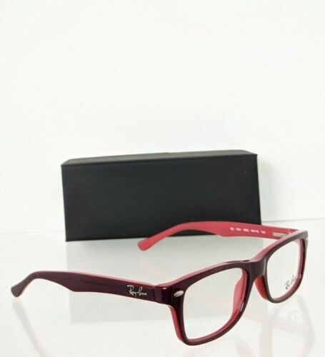 Brand New Authentic Ray Ban Eyeglasses Rb 1531 3592 46mm Burgundy Frame R1531