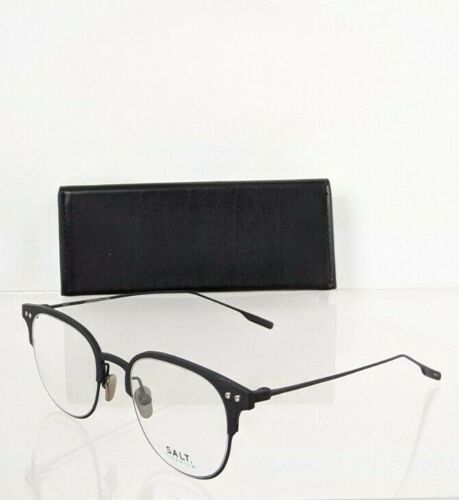 Brand New Authentic Salt Eyeglasses HOOPER BS/BS Black Frame 48mm