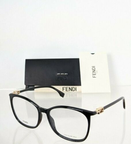 Brand New Authentic Fendi Eyeglasses 0461 807 56mm Black Frame 0461