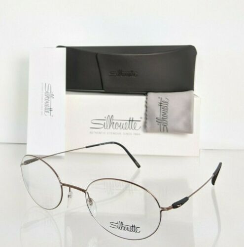 Brand New Authentic Silhouette Eyeglasses SPX 5524 75 6340 Titanium Frame 50mm