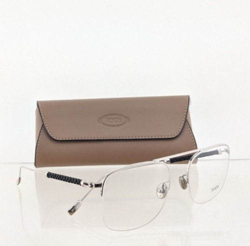 Brand New Authentic Tod's Eyeglasses To 5255 018 55Mm Silver Frame To 5255