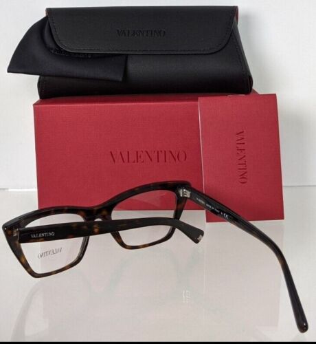 Brand New Authentic Valentino Eyeglasses VA 3031 5002 52mm Tortoise Frame